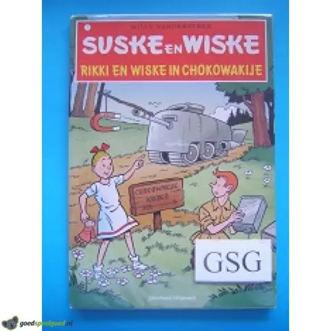 Rikki en Wiske in chocowakije nr. 3197-21