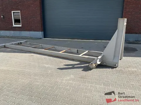 Container Haak kabel systeem met twistlocks 20FT Twistlockframe BS1748