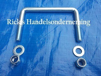 Haakse strop M12 123 x 80 mm