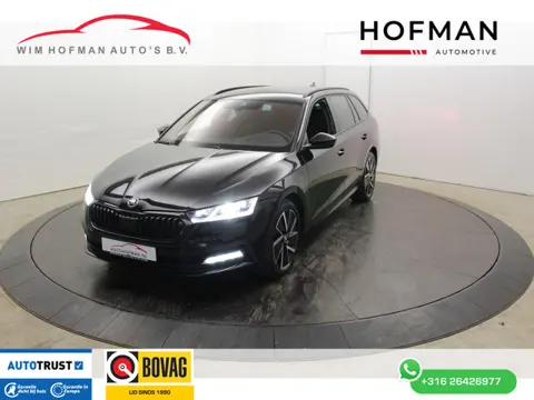 Škoda Octavia iV Sportline PHEV 204PK Trekgewicht ZW Hemel el RS Mem Seats Camera Virtual EL AKlep D