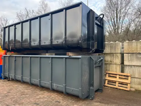 Fornhese bv 20m3 afzetcontainers 4/5 mm Nieuw op voorraad ral 7016 /ral 9005