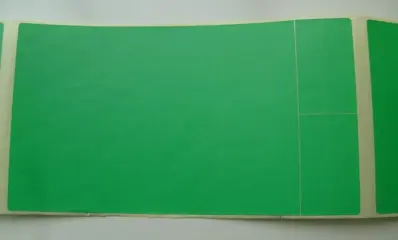 LABELS STIKKERS GROOT GROEN ROL ± 950 STUKS