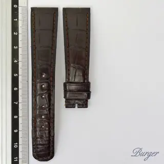 A.Lange &amp; Sohne Brown Leather Croco Strap
