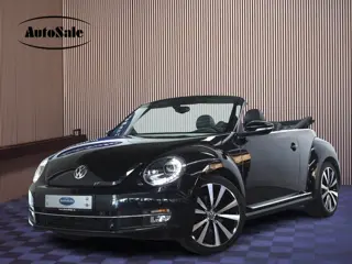 Volkswagen Beetle Cabriolet 1.4 TSI DSG 160pk Sport LEDER NAVI BLUET CRUISE '13