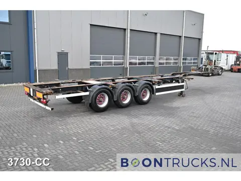 Pacton T3-007 2x20-40-45ft HC * LIFT AXLE * BPW * NL TRAILER