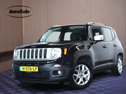 Jeep Renegade 1.4 MultiAir Limited NAV STUUR/STOELVW CRUISE '16