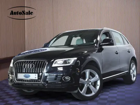 Audi Q5 2.0 TFSI Quattro S-Line 1eEIG ACC LEDER KEYLS STOELVW NAVI '16