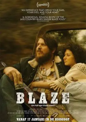 BLAZE filmposter.