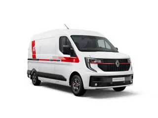 Renault Master E-Tech Red Exclusive, inclusief lm Velgen, bumper in kleur. Stoere uitvoering 3 jaar 