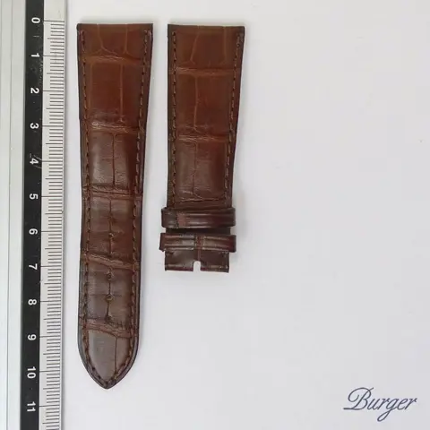 Chopard Brown Leather Croco Strap