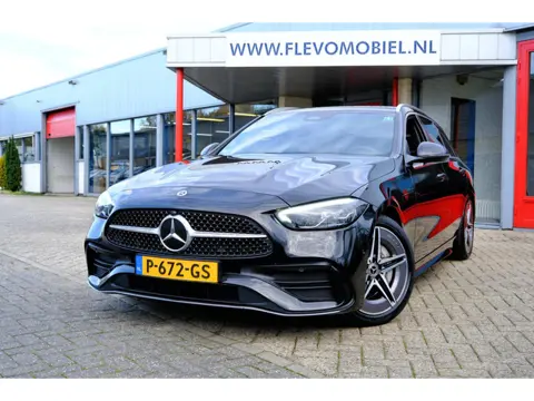 Mercedes-Benz C-klasse Estate 180 AMG Line Aut. Navi|Leder-Alcantara|Cam|LMV|Enz!