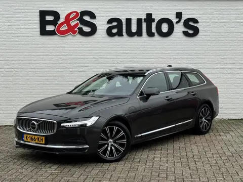 Volvo V90 2.0 T6 PHEV AWD SOH85% Automaat Adaptive cruise Climate Stuur-stoelverwarming Leer Apple /