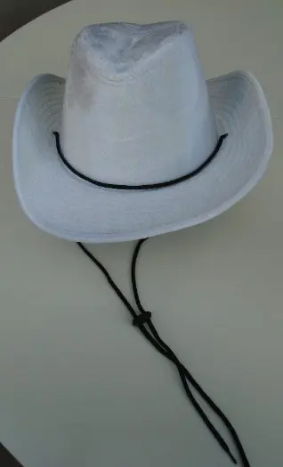 HOED COWBOYHOED WIT GOEDE KWALITEIT NIEUW