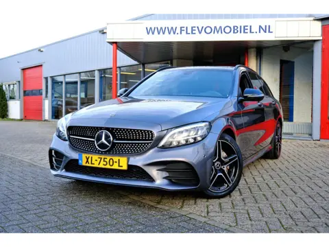 Mercedes-Benz C-klasse Estate 160 AMG Aut. Pano|Leder-Alcantara|Cam|LMV