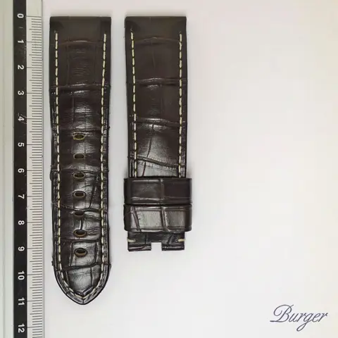 Panerai Brown Leather Croco Strap
