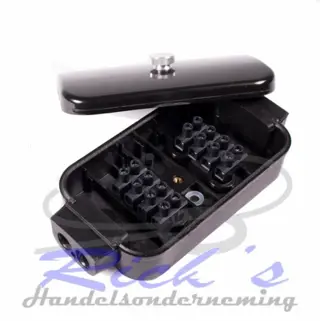 Verbindingsdoos, kabeldoos, aftakdoos 8 polig