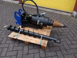 Hydraulische grondboor Cw05 opname minigraver