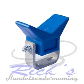 Boot vangmuil / bootkussen / boegvanger kunststof op u-steun