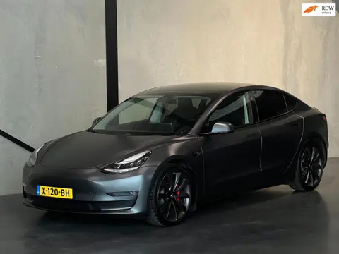 Tesla Model 3 Performance AWD 75 kWh, Premium audio, Carbon , 20" Performance wielen, Autopilot, enz