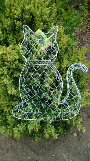 METALEN FIGUUR KAT GROOT NIEUW