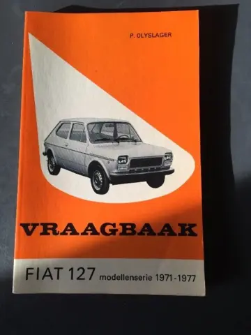 Vraagbaak Fiat 127 1971 / 1977