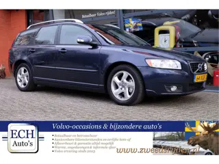 Volvo V50 VERKOCHT-- D2 115 pk Limited Edition, Dealer onderhouden, Leer