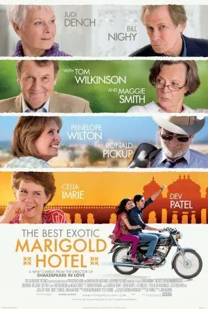 THE BEST EXOTIC MARIGOLD HOTEL poster.