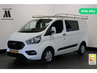 Ford Transit Custom 2.0 TDCI Dubbele Cabine - EURO 6 - Airco - Cruise - PDC - €13.900,- Excl.