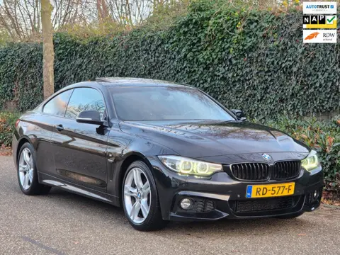 BMW 4-serie 420i M Sport Ed Coupé Schuifdak Apple CarPlay Breedset LED Camera Nbt Evo Navi GR 6WB Di