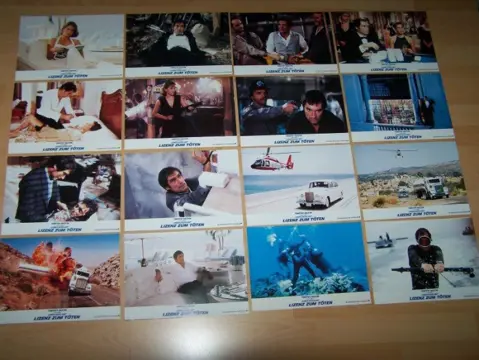 LICENCE TO KILL filmfotoset.