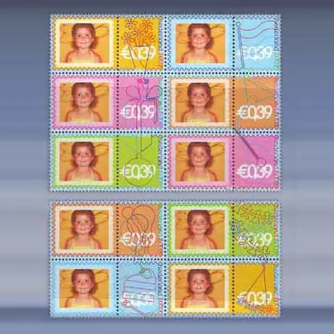 Persoonlijke postzegels: Feest (2003)