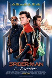 SPIDER - MAN : FAR FROM HOME filmposter.