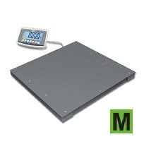 Vloerweegschaal KERN BFB,optioneel ijkbaar klasse III.