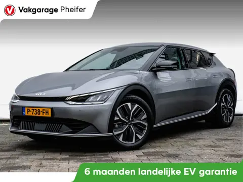 Kia Ev6 Air 58 kWh SOH 99% Trekhaak/ Leer/ Stoel-stuurverwarming/ Blindspot/ Camera/ Navigatie/ Carp