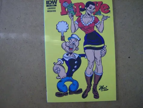 Popeye idw comic engels 1 adv6347