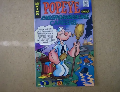 Popeye king comic engels 1 adv6349