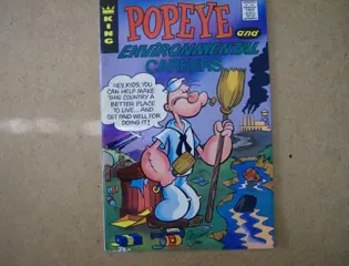 Popeye king comic engels 1 adv6349