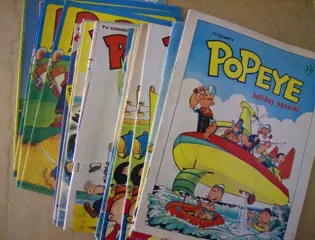 Popeye holiday special engels adv6354