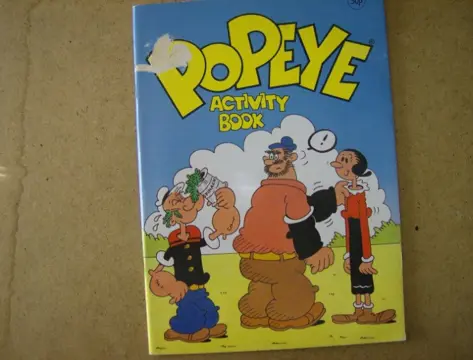 Popeye activity book engels adv6359