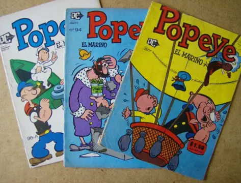 Popeye comic mexicaans adv6377
