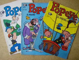 Popeye comic mexicaans adv6377