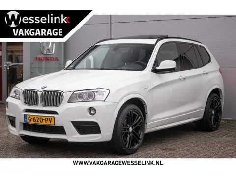 BMW X3 xDrive28i High Executive M-sport - Schuif/kanteldak | Ond. hist. | Nav | Stoelverw.