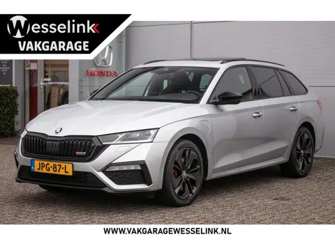 Škoda Octavia Combi 1.4 TSI RS Business iV PHEV 245 PK Schuif-/kanteldak | Ad. Cruise | Leer - Alcan