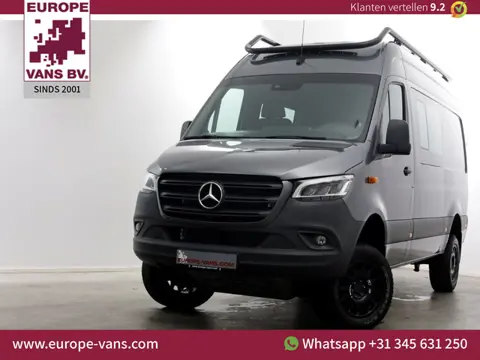 Mercedes-Benz Sprinter 419 CDI 190pk L2H2 4x4 A4M 9G Automaat ACC/LED/Draaistoelen/360° Camera NIEUW