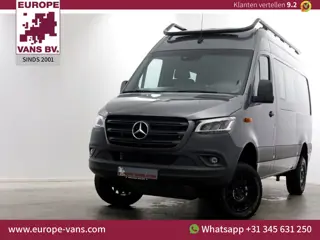 Mercedes-Benz Sprinter 419 CDI 190pk L2H2 4x4 A4M 9G Automaat ACC/LED/Draaistoelen/360° Camera NIEUW