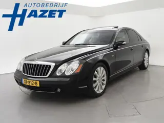 Maybach 57 6.0 V12 S 612 PK AUT. *UNIEK* + MASSAGE | KOELKAST | LUCHTVERING | ADAPTIVE CRUISE | SCHU