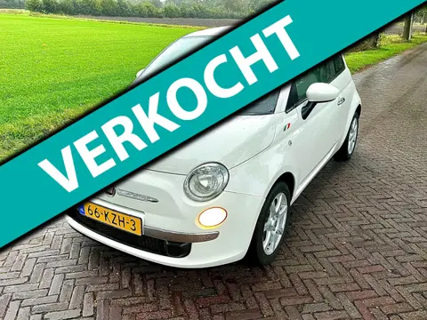 Fiat 500 1.2 Pop White Uitvoering (Automaat) Nap