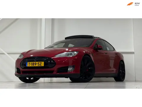 Tesla Model S 90D Performance 735pk SOH 86% Schuif/kanteldak 21"LM velgen Mooi!