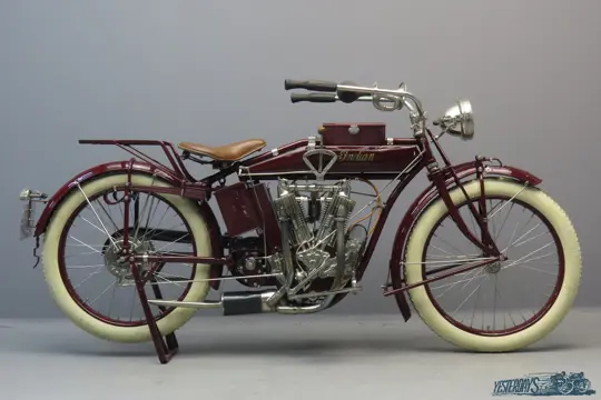 Indian 1913 7 HP T.T. Two-Speed Model 988 cc 2 cyl IOE 3512