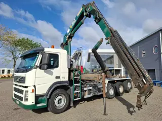 Volvo FM13-400 / 8X4 / AJK HOOK 25TON / CRANE HMF 1560 K3 / ROTATOR / LIFT+LENKACHSE / AIRCO / MANUA